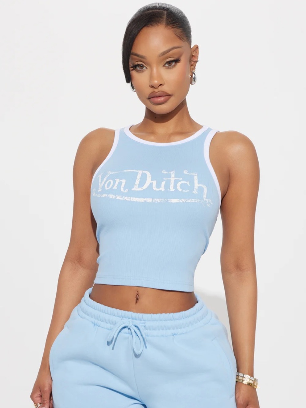 NWT Von Dutch Ringer Tank Top